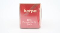 Herpa H0 2075 Mercedes 230 GE Cabrio schwarz