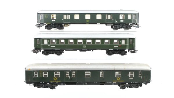 Märklin H0 Konvolut Gepäckwagen Postwagen Personenwagen 2.Kl. DB