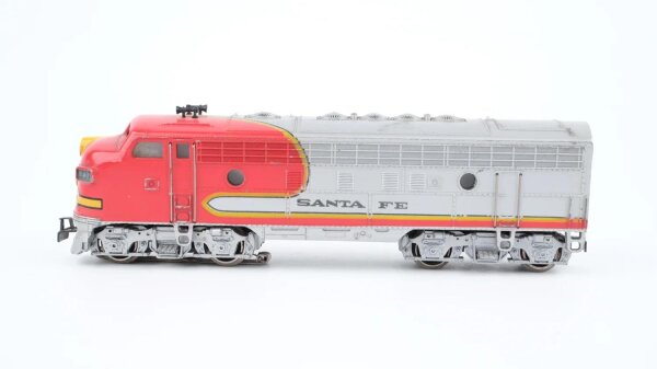 Märklin H0 US Diesellok Typ F7 337 Santa Fe Wechselstrom ohne Antrieb