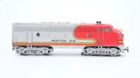 Märklin H0 US Diesellok Typ F7 337 Santa Fe Wechselstrom ohne Antrieb