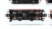 Märklin H0 Konvolut Schotterwagen Muldenkippwagen gedeckte Güterwagen mit Zugschluss DB