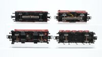 Märklin H0 Konvolut Schotterwagen Muldenkippwagen gedeckte Güterwagen mit Zugschluss DB