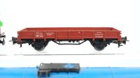 Märklin H0 Konvolut Kran- und Kranschutzwagen Kesselwagen Aral Silowagen gedeckter Güterwagen Supermann mit Zugschluss DB/ua