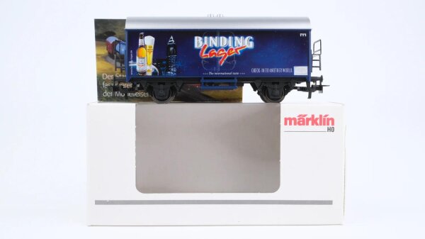 Märklin H0 94111 Bierwagen BINDING (Kühlwagen)  Ichqrs 377