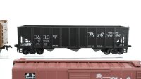 Life-Like Trains/ua H0 Konvolut Boxcar SantaFe Hopper  BN D&RGW StockCar NP
