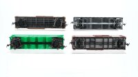 Life-Like Trains/ua H0 Konvolut Boxcar SantaFe Hopper  BN D&RGW StockCar NP
