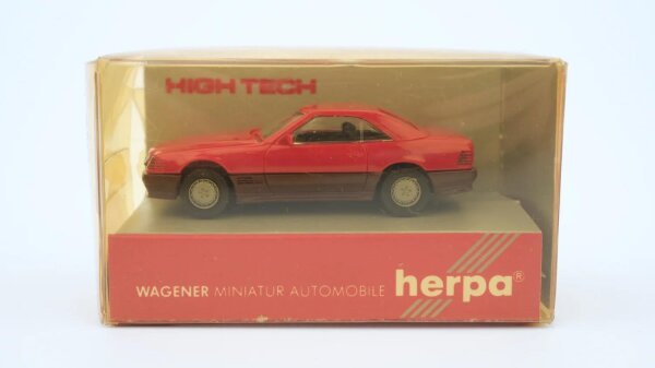 Herpa H0 2516 MB 500 SL rot
