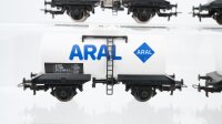Klein Modellbahn H0 Konvolut Kesselwagen Aral ÖBB