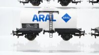 Klein Modellbahn H0 Konvolut Kesselwagen Aral ÖBB