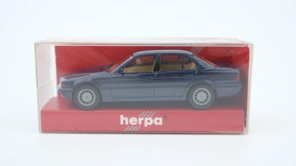 Herpa H0 021685 BMW 750i dunkelblau