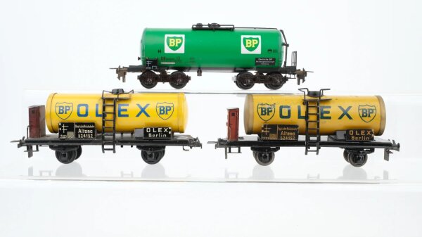 Trix Express H0 Konvolut Kesselwagen Olex BP DB/ua