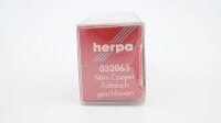 Herpa H0 032063 Mini Cooper Faltdach geschlossen türkismetallic
