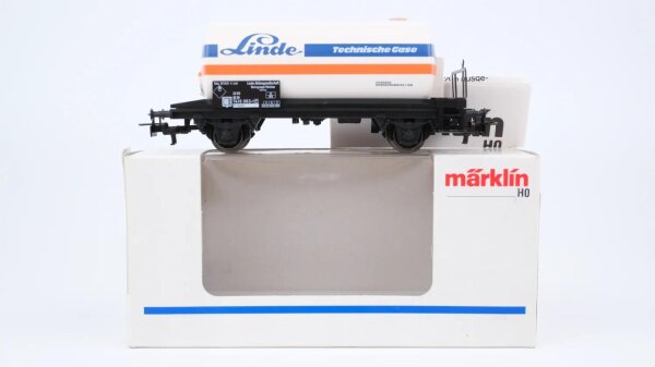 Märklin H0 44510 Gas-Kesselwagen LINDE  Einheitskesselwagen der DB