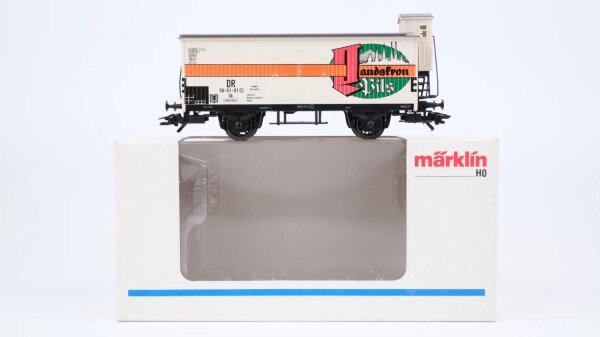 Märklin H0 4893 Kühlwagen mit Bremserhaus LANDSKRON  Gk der DR
