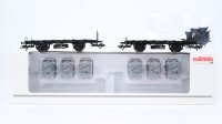 Märklin H0 48945 Behältertragwagen-Set mit...