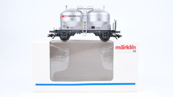 Märklin H0 47612 Staubbehälterwagen (Silowagen)  Ucs der SBB-CFF-FFS