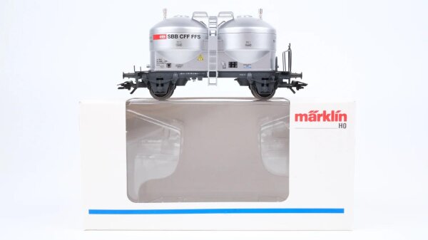 Märklin H0 47612 Staubbehälterwagen (Silowagen)  Ucs der SBB-CFF-FFS