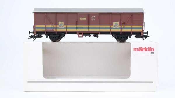 Märklin H0 47363 Post-Güterwagen (Gedeckter Güterwagen)  DV 30 Post (ex Gbs) der SJ