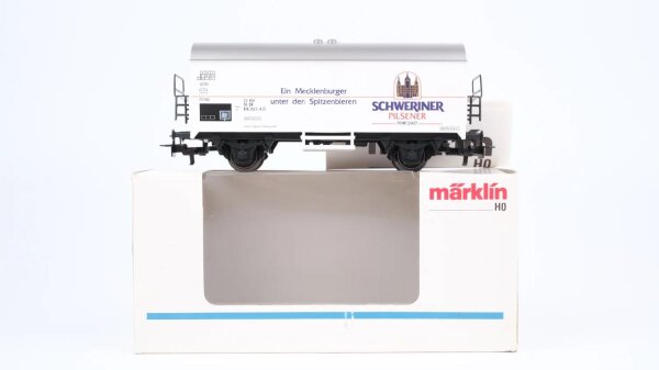 Märklin H0 4418 Bierwagen SCHWERINER (Kühlwagen) Ichqrs 377 DR