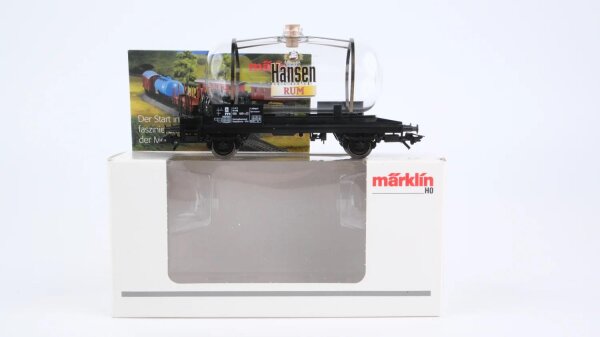 Märklin H0 94138 Glaskesselwagen Hansen Rum
