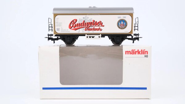Märklin H0 4422 Bierwagen (Kühlwagen Budweiser) Ichqrs der CSD