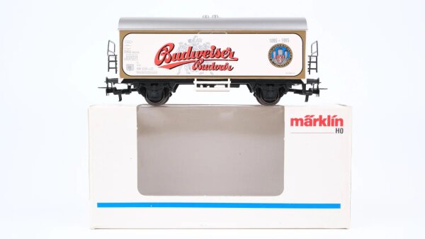 Märklin H0 4422 Bierwagen (Kühlwagen Budweiser) Ichqrs der CSD