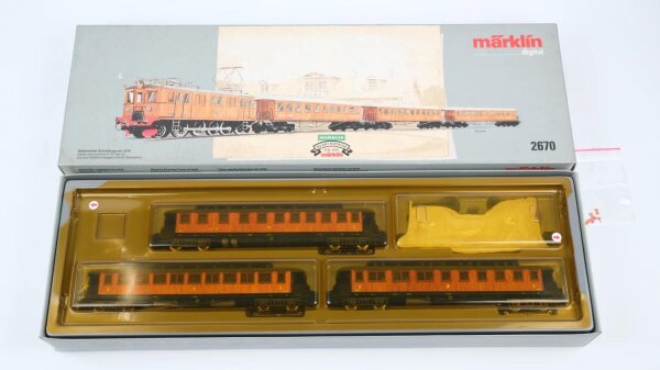 Märklin H0 2670 Historischer Schnellzug von 1938 der SJ Wechselstrom Digital