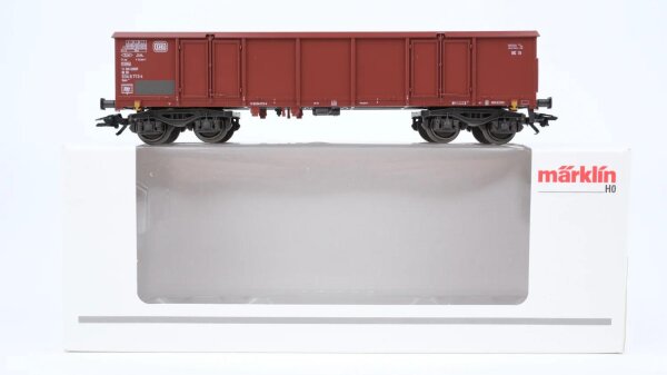 Märklin H0 00760-06 DB Hochbordwagen DB