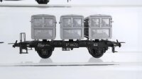 Trix Express H0 Konvolut Autotransportwagen Behältertragewagen Tonerdewagen Containertragewagen DB