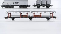 Trix Express H0 Konvolut Autotransportwagen Behältertragewagen Tonerdewagen Containertragewagen DB