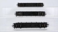 Trix Express H0 Konvolut Rungenwagen teilw. beladen DB