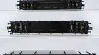 Trix Express H0 Konvolut Rungenwagen teilw. beladen DB