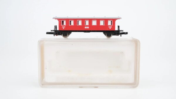 Märklin Z 8701 Personenwagen Donnerbüchse 2.Kl. rot Württembergische Länderbahn