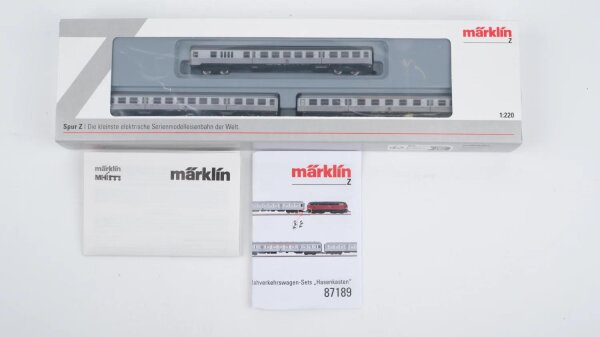 Märklin Z 87189 Wagenset "Nahverkehr" der DB