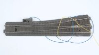 Märklin H0 24711 Weiche links (mit Antrieb) (Farbreste)