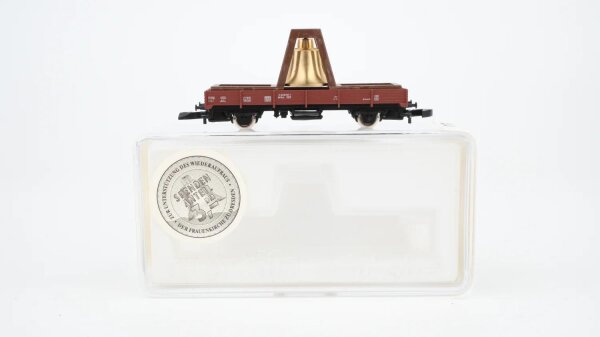 Märklin Z 88608 Niederbordwagen mit Glocke (Frauenkirche Dresden)