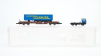 Märklin Z 8604 Güterwagen Huckepackwagen der ÖBB (LKW Walter)