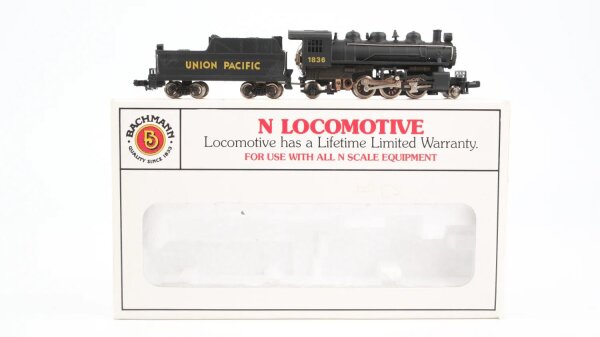 Bachmann N 51551 US-Dampflok mit Tender 1836 UNION PACIFIC