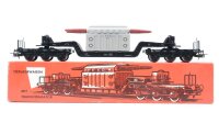 Märklin H0 4617 Tiefladewagen mit Transformator (Energie-Versorgung Schwaben AG) SST 53  St 52 der DB