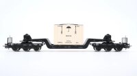 Märklin H0 4618 Tiefladewagen mit Übersee-Kiste...