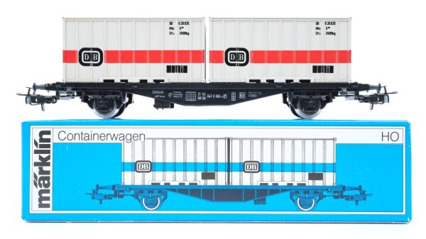 Märklin H0 4664 Containerwagen DB
