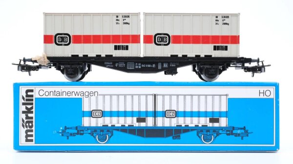 Märklin H0 4664 Containerwagen DB