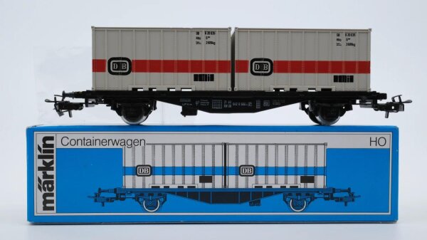 Märklin H0 4664 Containerwagen DB