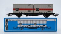 Märklin H0 4664 Containerwagen DB