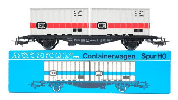 Märklin H0 4664 Containerwagen Deutsche Bundesbahn DB