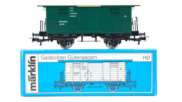 Märklin H0 4685 Gedeckter Güterwagen Ni der K.W.St.E.