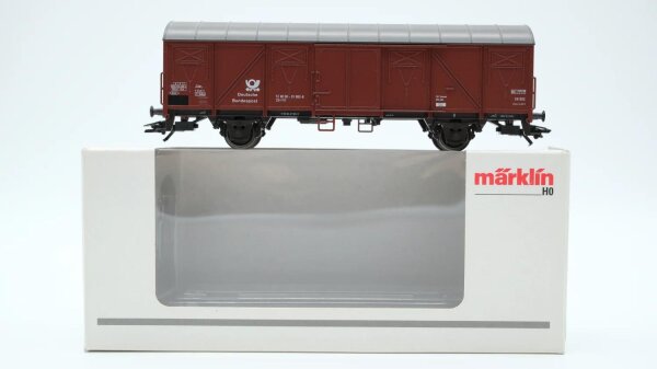 Märklin H0 00760-13 gedeckter Güterwagen Deutsche Bundespost