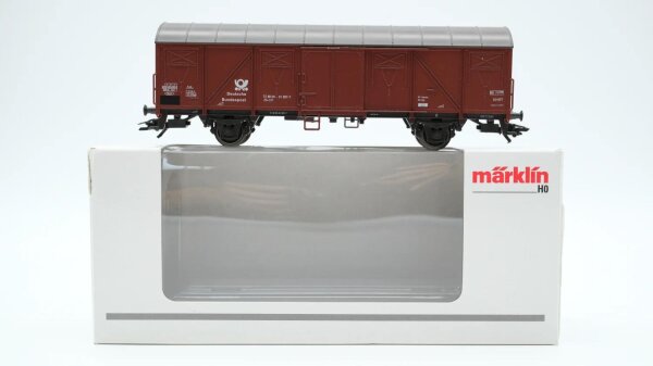 Märklin H0 00760-17 gedeckter Güterwagen Deutsche Bundespost