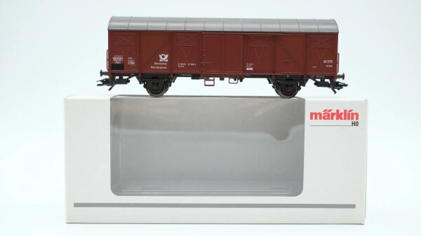 Märklin H0 00760-14 gedeckter Güterwagen Deutsche Bundespost