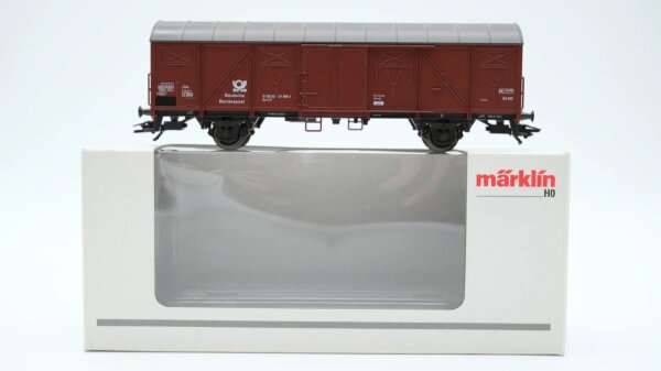 Märklin H0 00760-14 gedeckter Güterwagen Deutsche Bundespost
